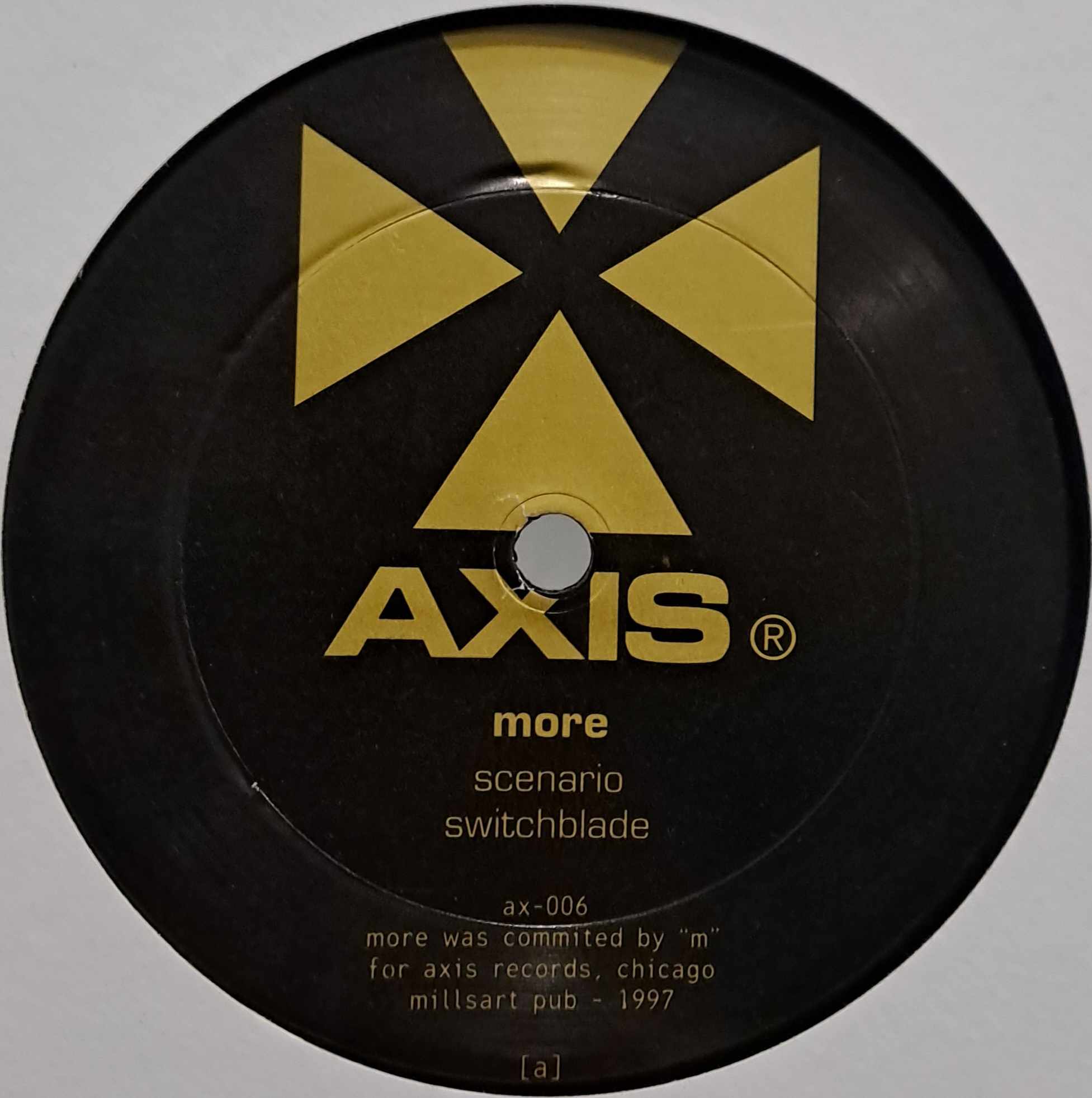 Axis 06 - vinyle techno